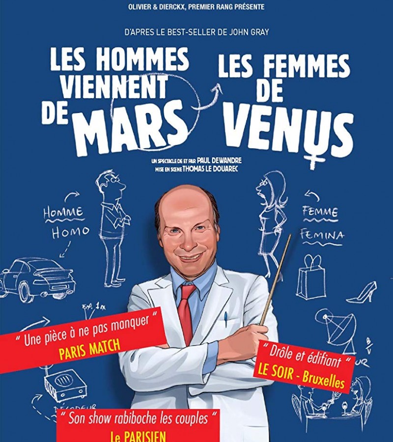 Les Hommes viennent de Mars Les Femmes de Vénus
