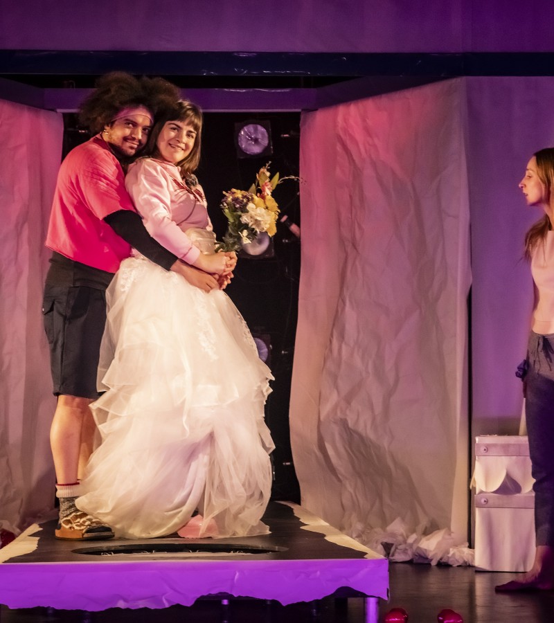 Dommage que t'avais les yeux fermés - Théâtre Le Clou